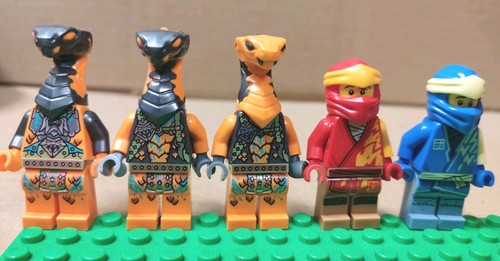 Orange schlange lego ninjago - schlange,