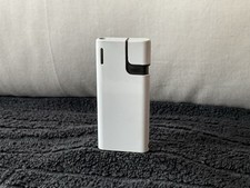 HYPER RAR ORIGINAL CHAMP JAPAN FEUERZEUG GAS LACK WEIß FLACH ULTRA SELTEN