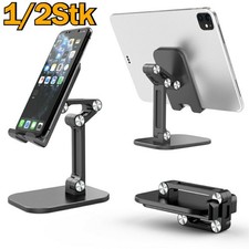 1/2stk Handyhalterung Tisch Ständer Tischhalter Tablet Handy Halter Faltbar