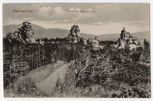 Riesengebirge dreisteine - ak,