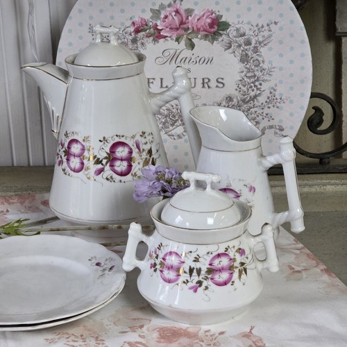 Kaffeeset jugendstil 6 - ,