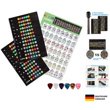 Gitarrenaufkleber Set für