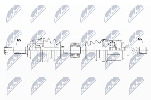 Antriebswelle nty npw 134 - nty, npw-re-134