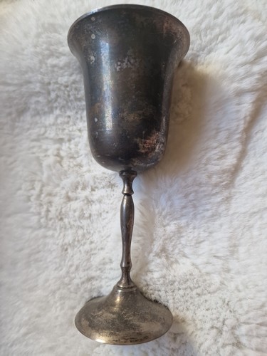 Weinkelch silber becher - silber, glas