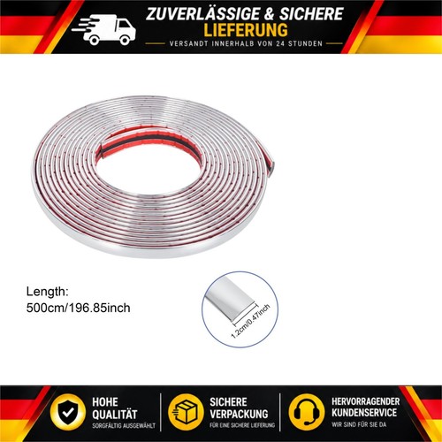 Chrom zierleiste selbstklebend - chrom,