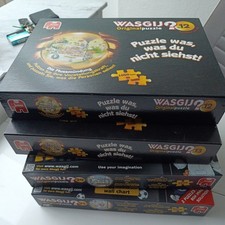 5 x wasgij puzzle in 4 kartons 1000 teile Konvolut ...Puzzle 21 = 2 Puzzle 