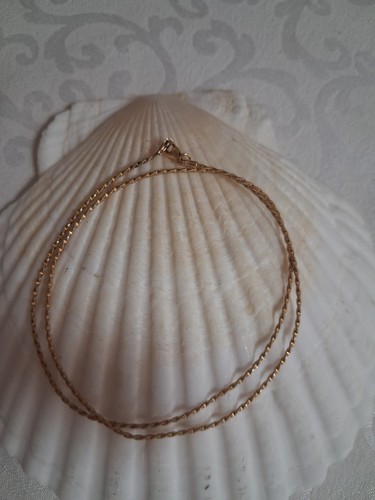Halsreif echtgold rotgold 585 - rotgold, 585/