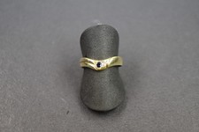 Damenring Gold 585 Saphir und