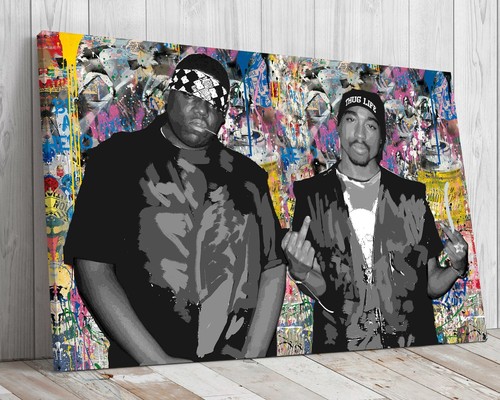 Biggie tupac leinwandbild - &,