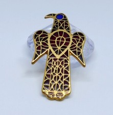 Vintage Metropolitan Museum of Art MMA 1993 Phoenix Vogel Brosche u. Anhänger