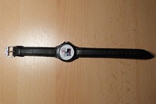 WMC Herrenuhr neu Quarz mit braunem Lederarmband