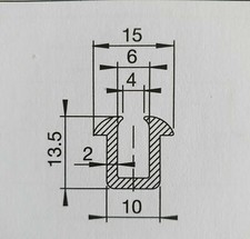 U - Profil Profilgummi