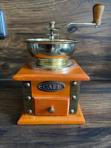 Vintage kaffeemühle - kaffeemühle, im
