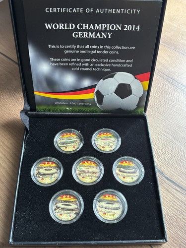 Medaille deutschland wm - 7x,