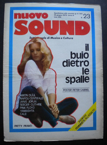 Neu sound 1975 patty pravo - patty,