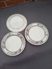 essteller porzellan 6x Teller  Lila 25 cm 