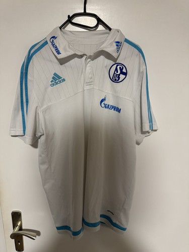 Schalke matchworn polo - polo, xl