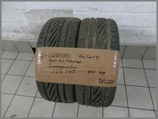 2x Uniroyal 225 45 R17 91Y