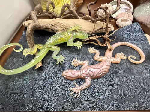 Deko gecko pärchen - gecko, neu