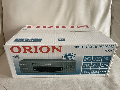 Orion 521 vhs - orion, vh-521
