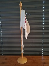 Tischfahne New Sulzer Diesel 39 cm Holz