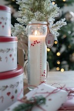 dänische Kalenderkerze im