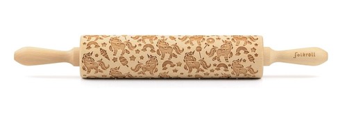 Folkroll motiv teigrolle - motiv,