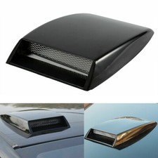 Schwarz Motorhaube Lufthutze Lufteinlass Luftstrom Dachhutze Auto KFZ Universal