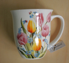 1 Porzellan Tassen Tulpen