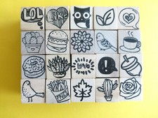 Motivstempel Stempel Eule & co
