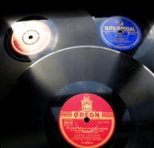 E169/ ZARAH LEANDER singt WUNDERBAR u.a. SCHLAGER-ANGEBOT 3x  78rpm Schellack