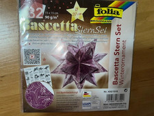 Einen Folia Bascetta-Stern Set