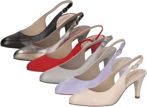 Caprice damen pumps leder high - pumps,