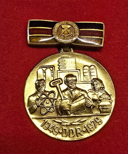Original ddr medaille - ddr,