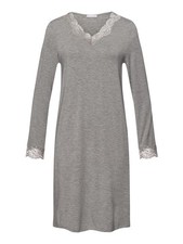 Hanro Damen Nachthemd Natural Elegance Nachtwäsche Nachtkleid Lingerie Dessous
