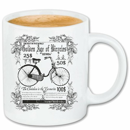 Kaffeetasse damen fahrrad - kaffeetasse,