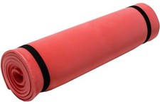 Isomatte rot 180 x 50 cm Wandern Camping Outdoor Matte Isoliert Campingmatte NEU