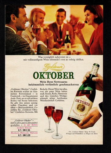 3w3892 alte reklame von 1965 - alte,
