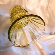 Art Deco Glas Vase Val Saint