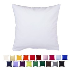 Kissenbezug Uni Einfarbig Baumwolle Kissenhülle Kissen Dekokissen Kopfkissen