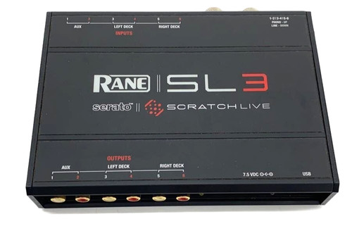 Rane sl3 scratch - live, serato