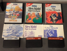 Sega Master System Spielesammlung Alex Kidd Shinobi Outrun