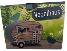 Holz vogelhaus wohnwagen - holz,