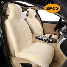 2 Autositzbezug Faux Lammfell Lammfellbezug Highback-Sitz Sich für Mercedes-Benz