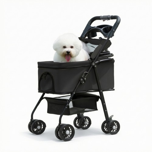 Haustier buggy mit tragetasche - haustier-buggy,