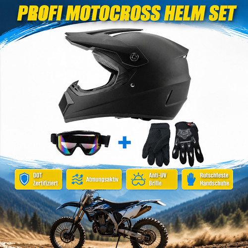 Handschuhe brille helm - +, +
