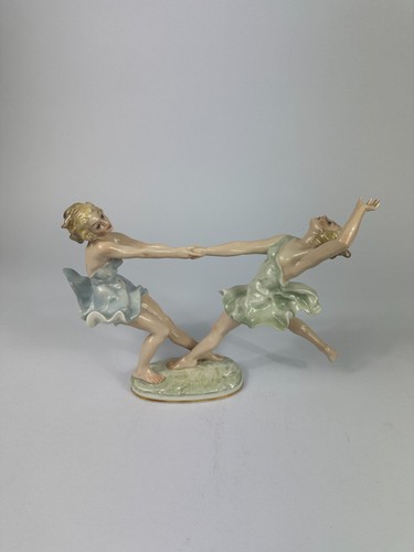 Porzellan figur frohsinn - figur,