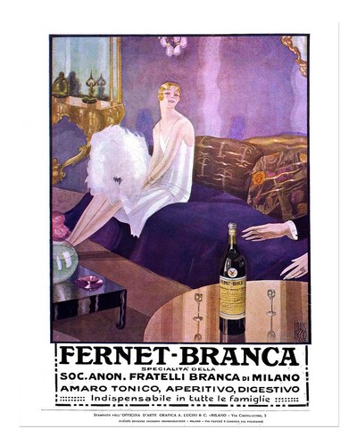 Vintage fernet branca - vintage,