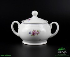 Sammlerobjekt DDR VEB Triptis Porzellan Zuckerdose Kaffee Service Blumen