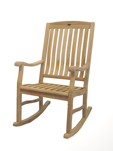 Schaukelstuhl gartenstuhl teak - schaukelstuhl,